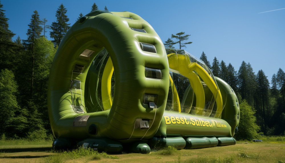 Intégration des publicités gonflables dans les stratégies de marketing vert