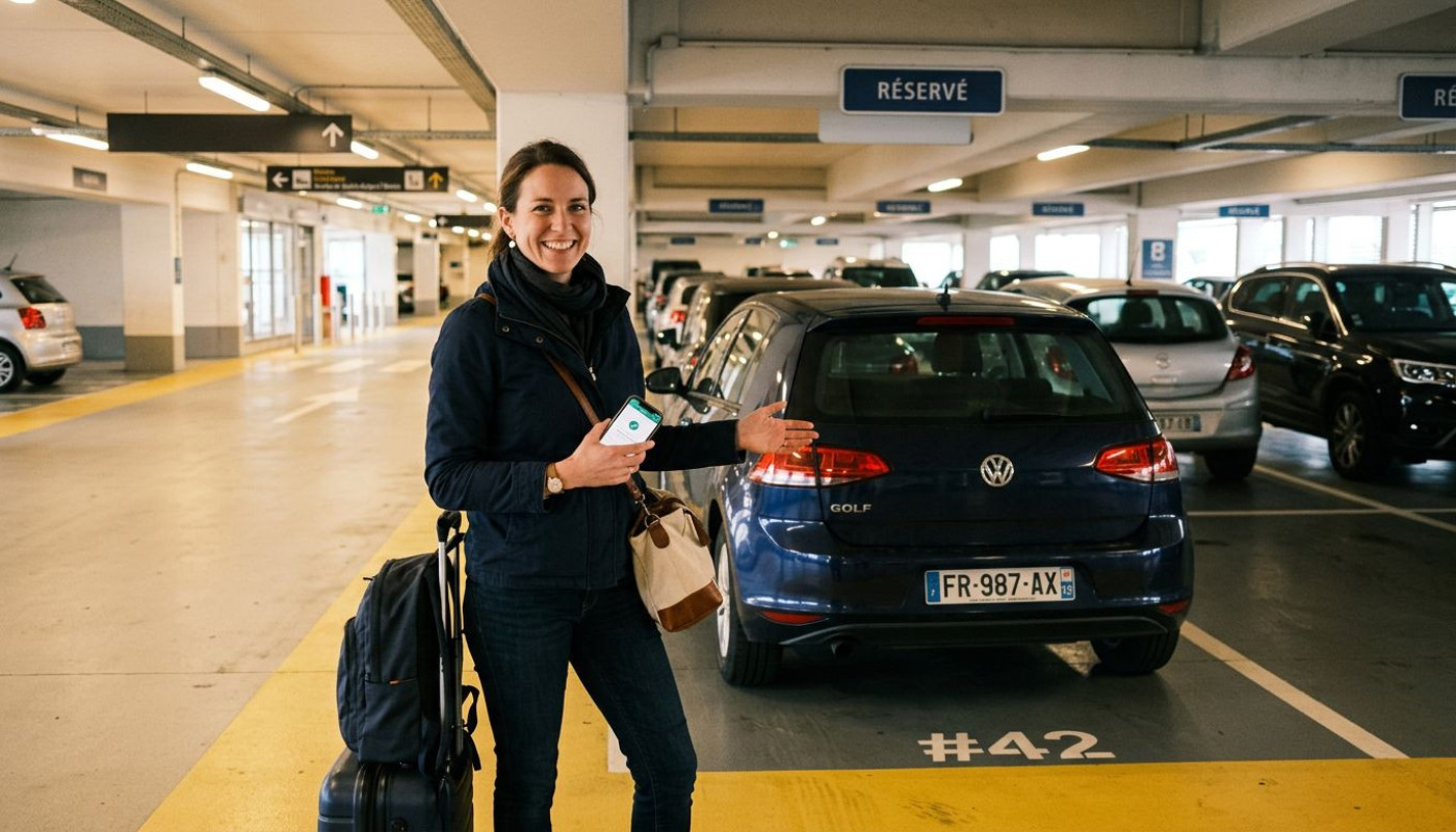 Réservation anticipée : le secret des voyageurs pour un parking sans stress